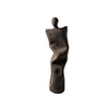 Dark Grey Ceramic Sculpture and Contemporary Decorative Art 