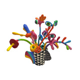 Colorful Folk Art Paper Mache Sculpture By Najva Erfani in Dubai