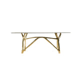 Twin Fork Brass Console Table, Designer Furniture in Dubai