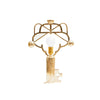 Golden Key Brass Lamp, Designer Furniture in Dubai