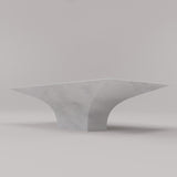 White Carrara Marble Table - Modern Italian Marble Designer Furniture