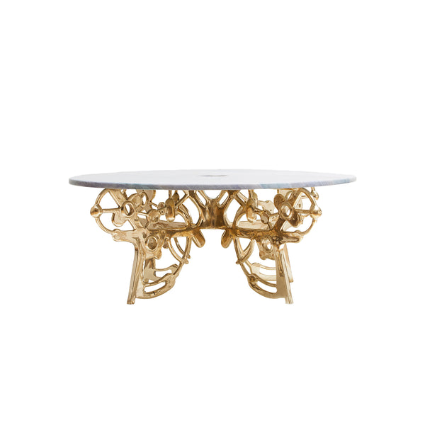 Golden Key Brass Coffee Table, Designer Furniture in Dubai