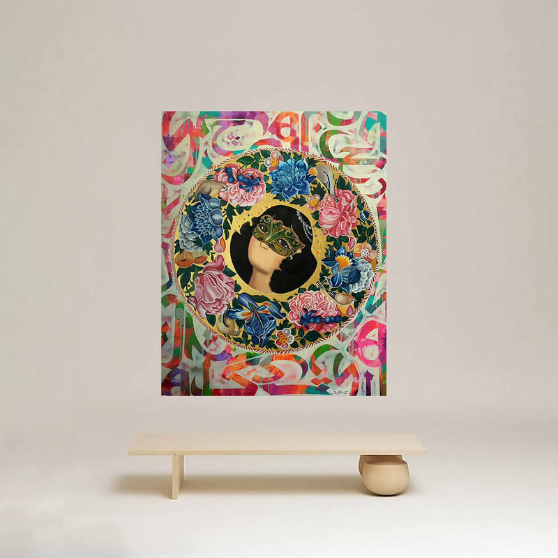 He is my Soul Mixed Media On Canvas - Contemporary Wall Arts By Pegah Lari in Dubai