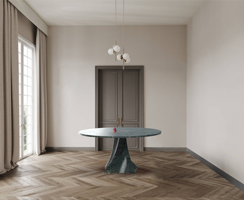 Alpi Green Marble Table - Modern Italian Alpi Verde Marble Designer Furniture