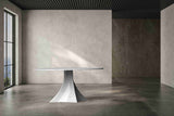 Round Carrara Marble Table, Modern Italian Marble Designer Tables & Decor