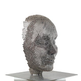 Contemporary Human Stainless Steel Sculpture By Vincent Barrau in Dubai