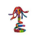 Colorful Folk Art Paper Mache Sculpture By Najva Erfani in Dubai