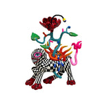 Colorful Folk Art Paper Mache Sculpture By Najva Erfani in Dubai