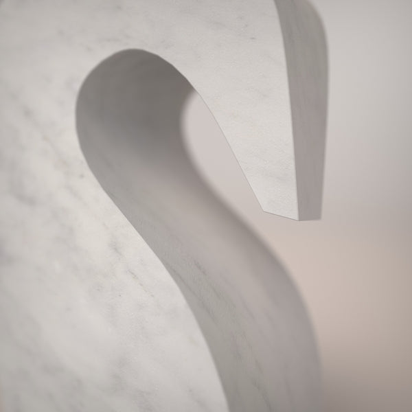 Carrara Marble Horse Sculpture, Italian Designer Furniture & Decor in Dubai