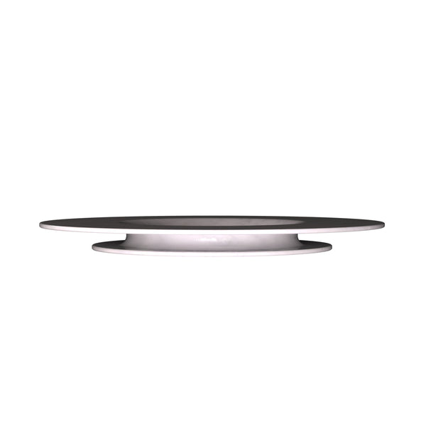 White Carrara Marble Platter - Modern Italian Designer Tableware 