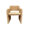 Beige Velvet Dining Chair, Contemporary Furniture Designs