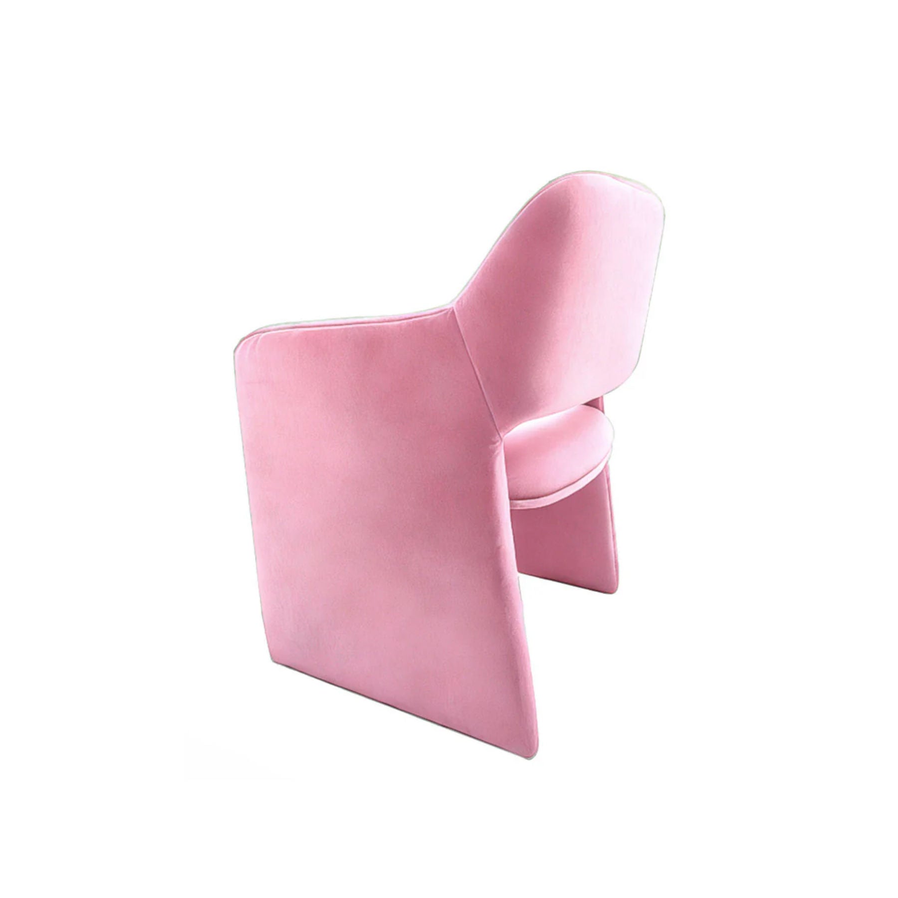 Pink Velvet Dining Chair, Contemporary Furniture Designs