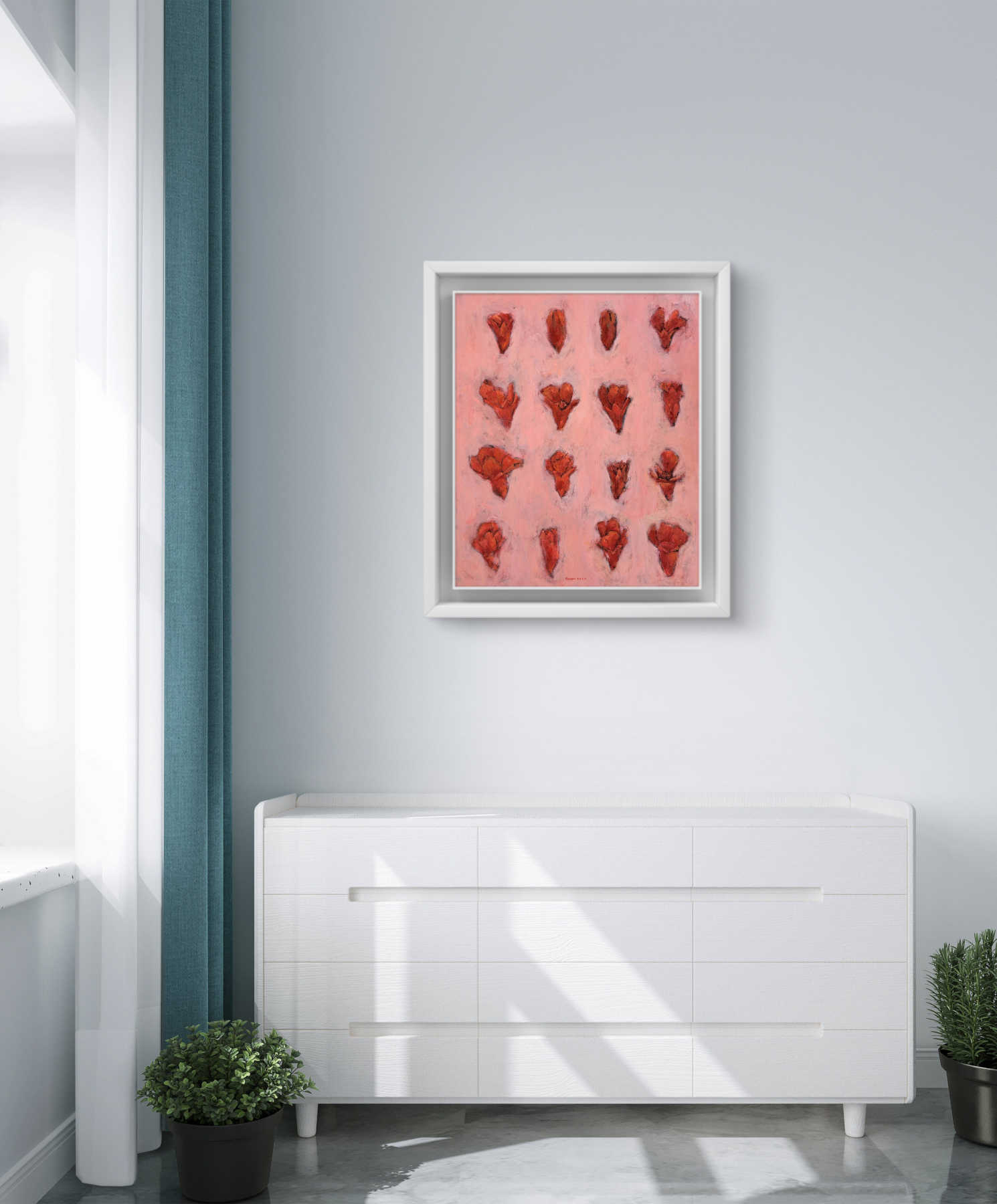 Abstract Acrylic Painting By Soheila Ahangari in Dubai