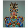 Persian Calligraphic Acrylic on Canvas Paintings by Solmaz Tohidloo
