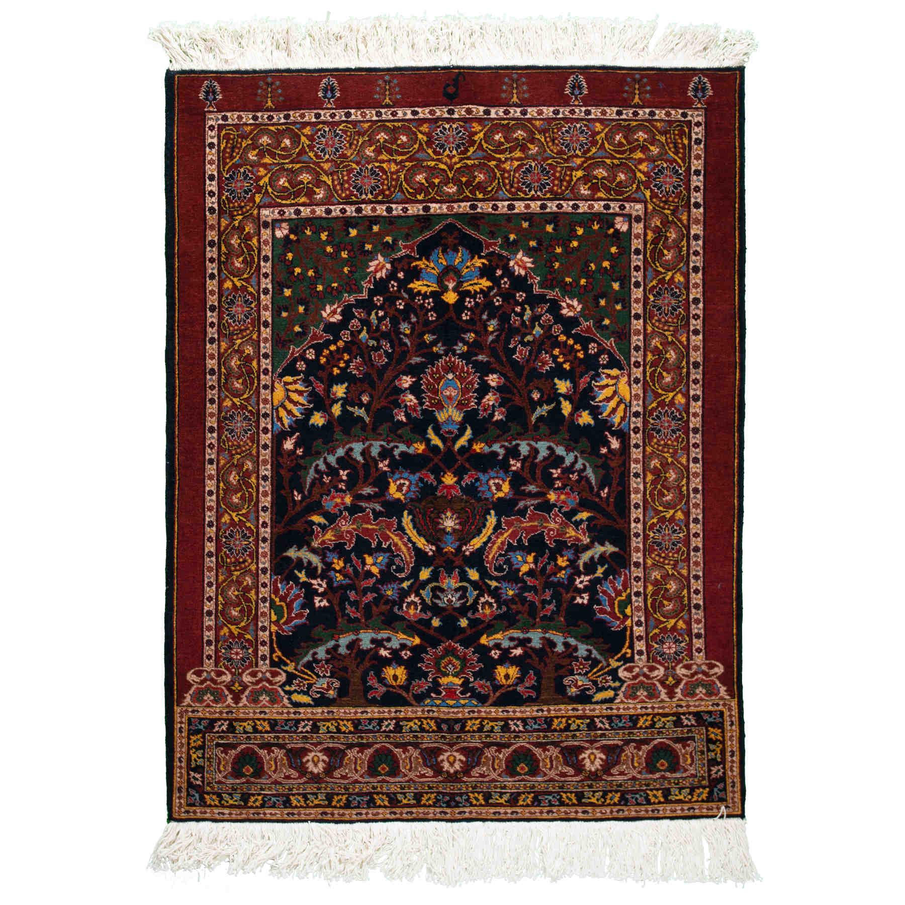 Adham Heriz Persian Carpet Wool 108x140 - Authentic Vintage Rugs & Kilims in Dubai
