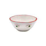 Artistic White Ceramic Bowl