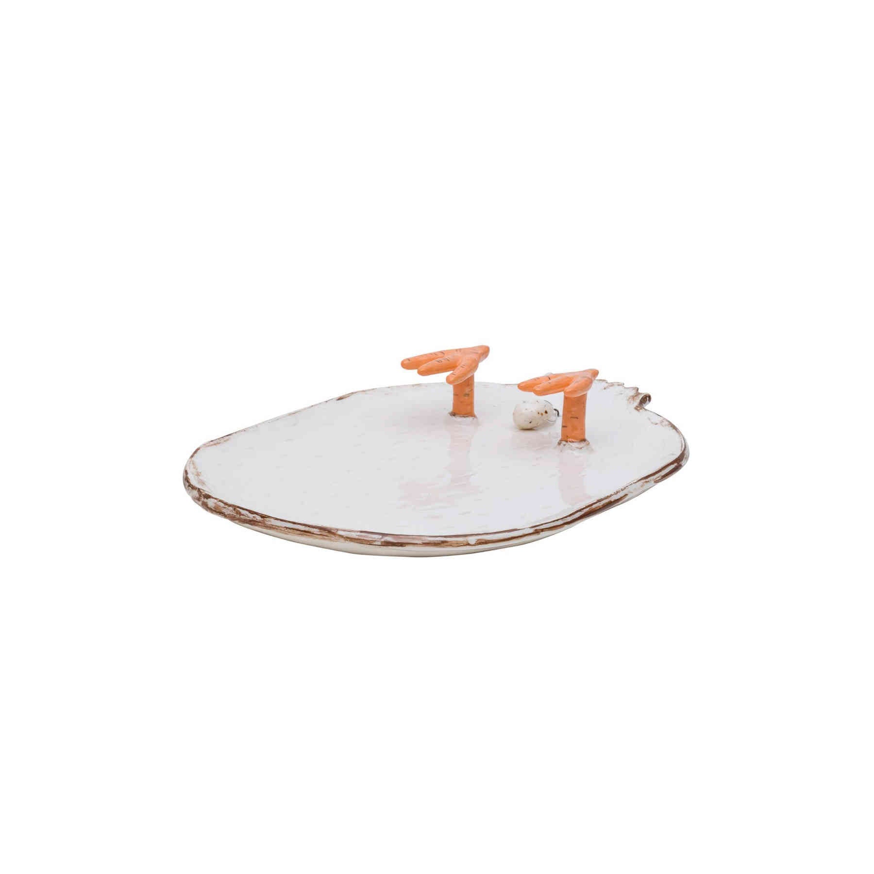 Duck Feet Ceramic Serving Dish