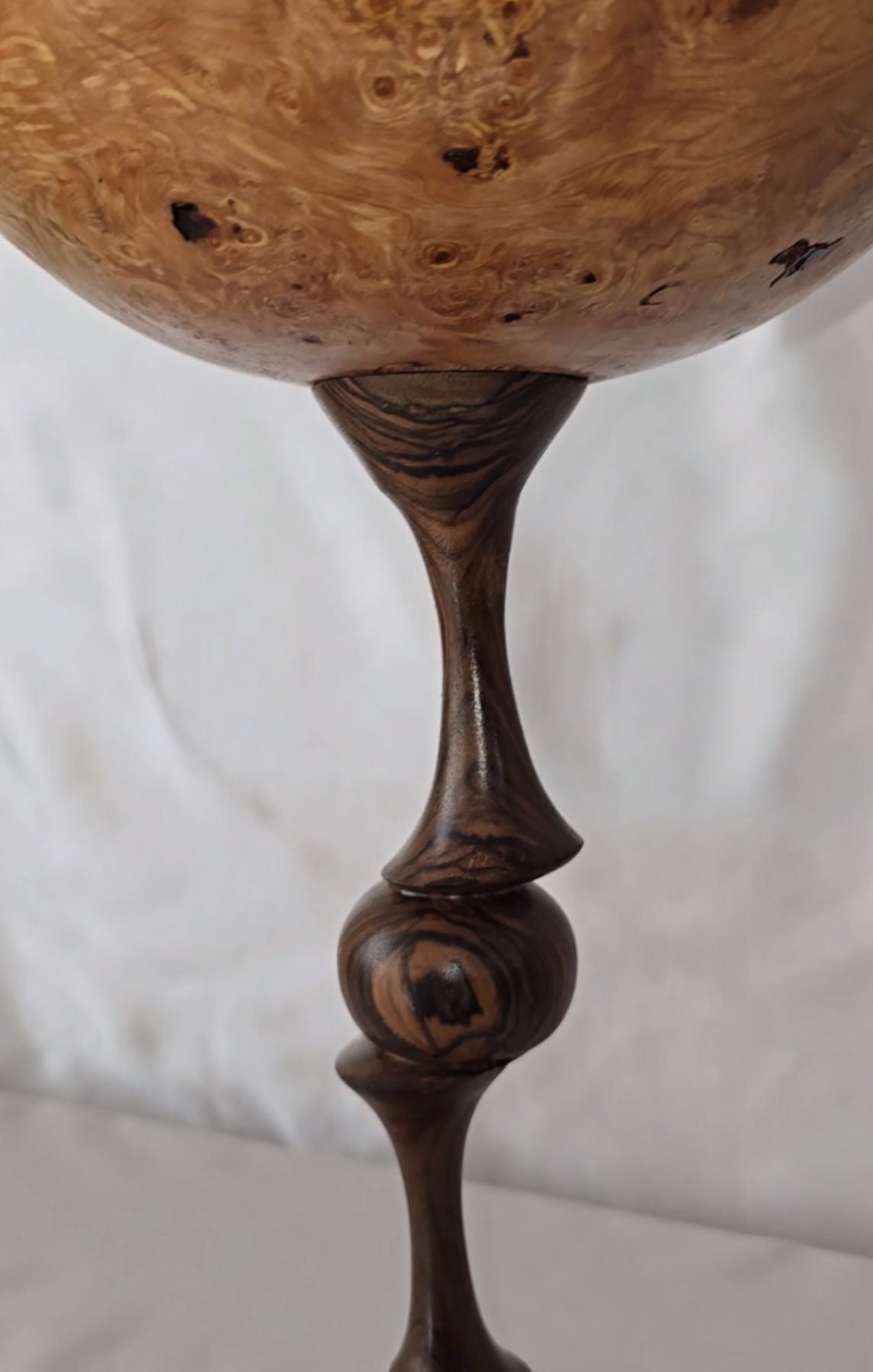 Grandeur Contemporary Wood Sculpture By Ahmad Tourani Sama