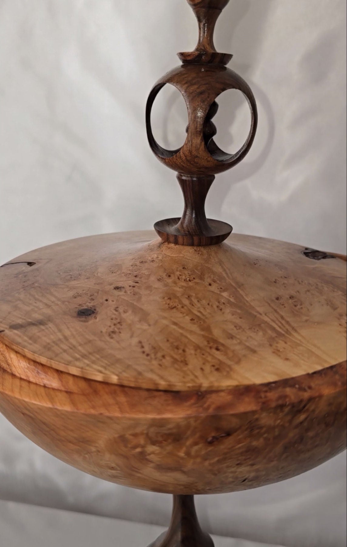 Grandeur Contemporary Wood Sculpture By Ahmad Tourani Sama
