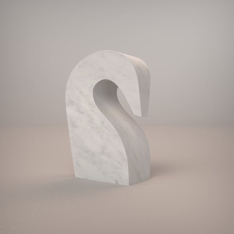 Carrara Marble Horse Sculpture, Italian Designer Furniture & Decor in Dubai
