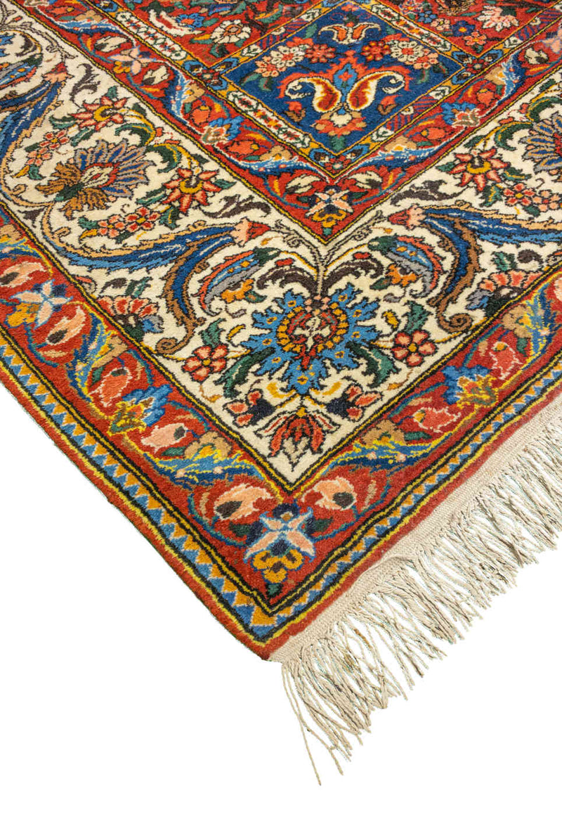 Four Season Bakhtiari Persian Carpet 215x300, Handmade Tribal Rugs in Dubai