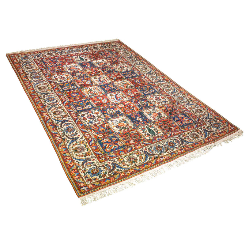 Four Season Bakhtiari Persian Carpet 215x300, Handmade Tribal Rugs in Dubai