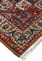 Four Season Bakhtiari Persian Carpet 215x300, Handmade Tribal Rugs in Dubai