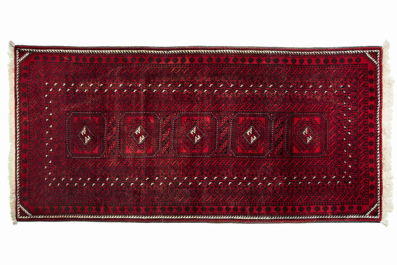 Nomadic Baluch Persian Carpet 116x250, Authentic Nomadic & Tribal Rugs in Dubai