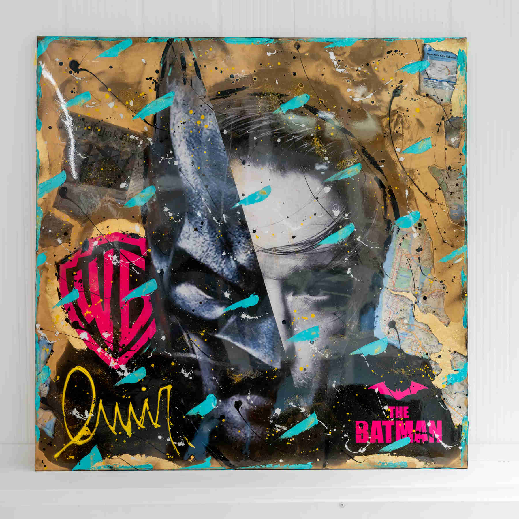 Batman - Contemporary Pop Art Painting & Visual Arts in Dubai