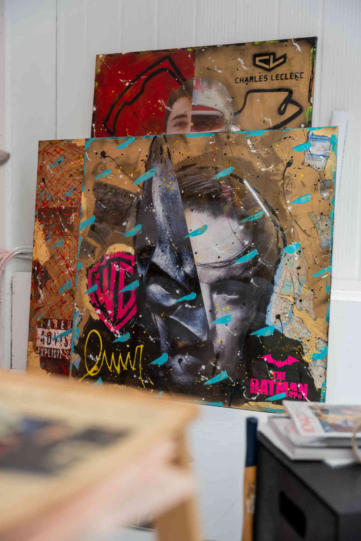 Batman - Contemporary Pop Art Painting & Visual Arts in Dubai