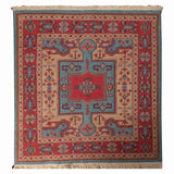 Berkeh Morvaridbaf Persian Kilim Rug 143x148