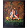 Contemporary Miniature Oil Painting By Alemeh Bagherian in Dubai