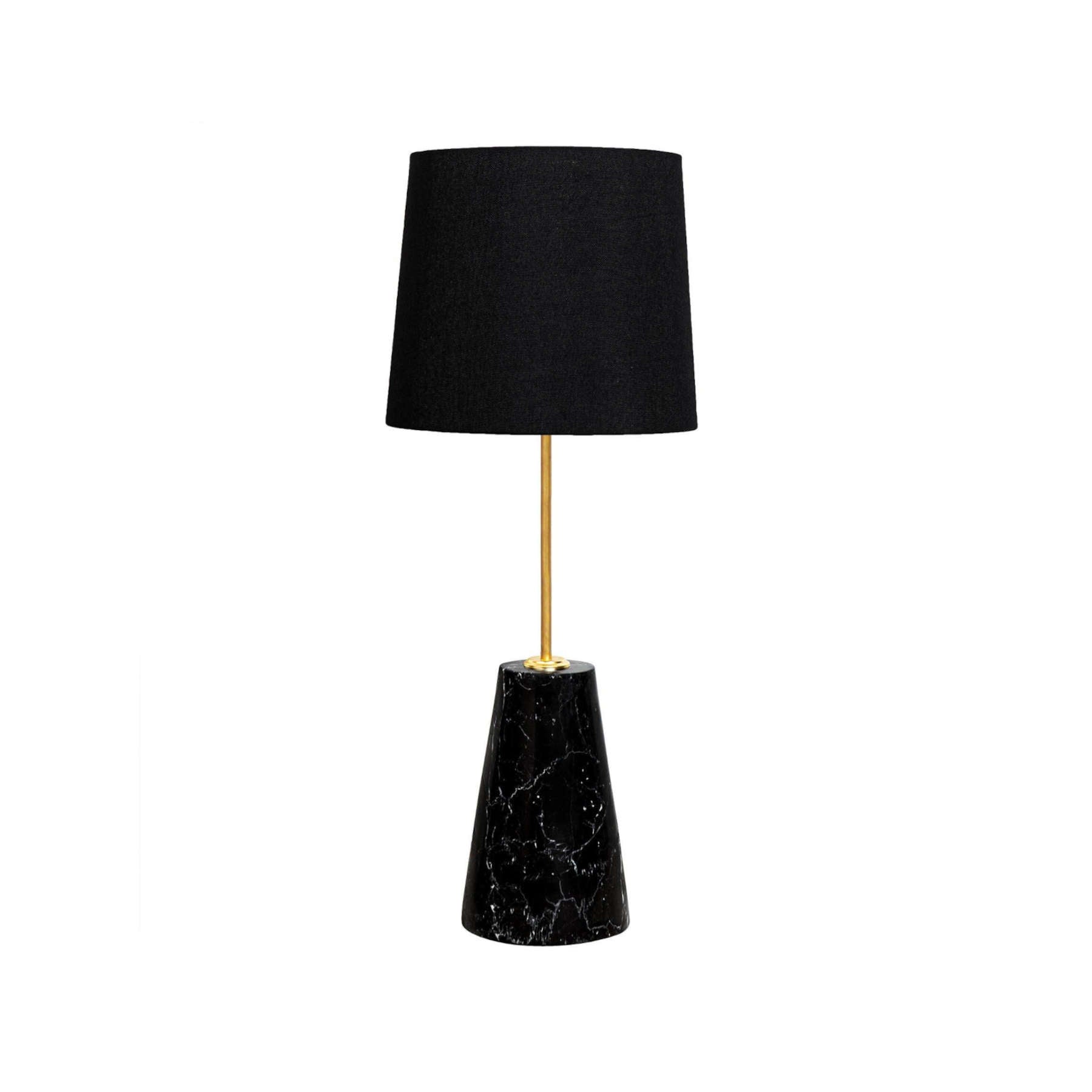 Black Marble Table Lamp - Modern Designer Furniture & Decor in Dubai