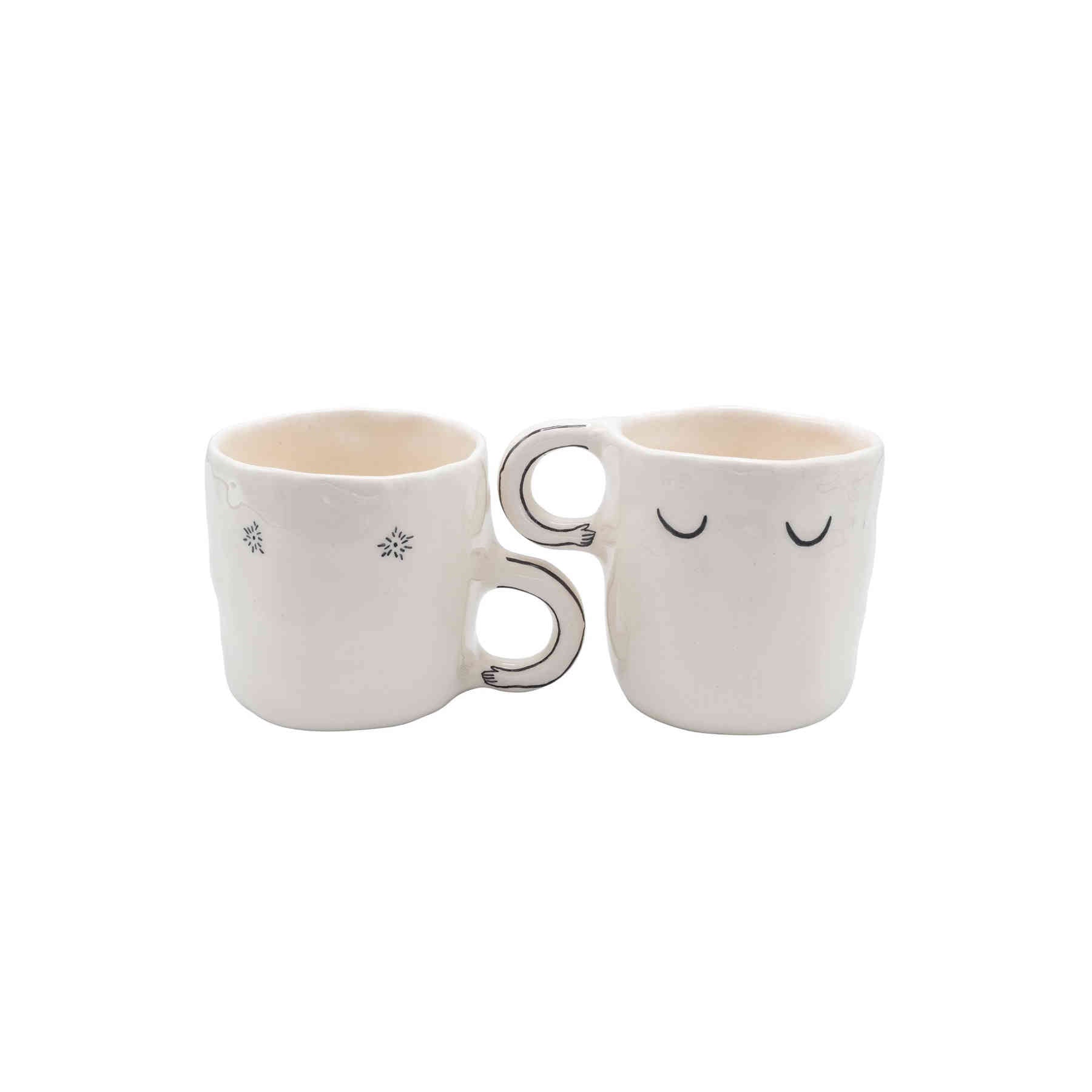 handmade ceramic mug set