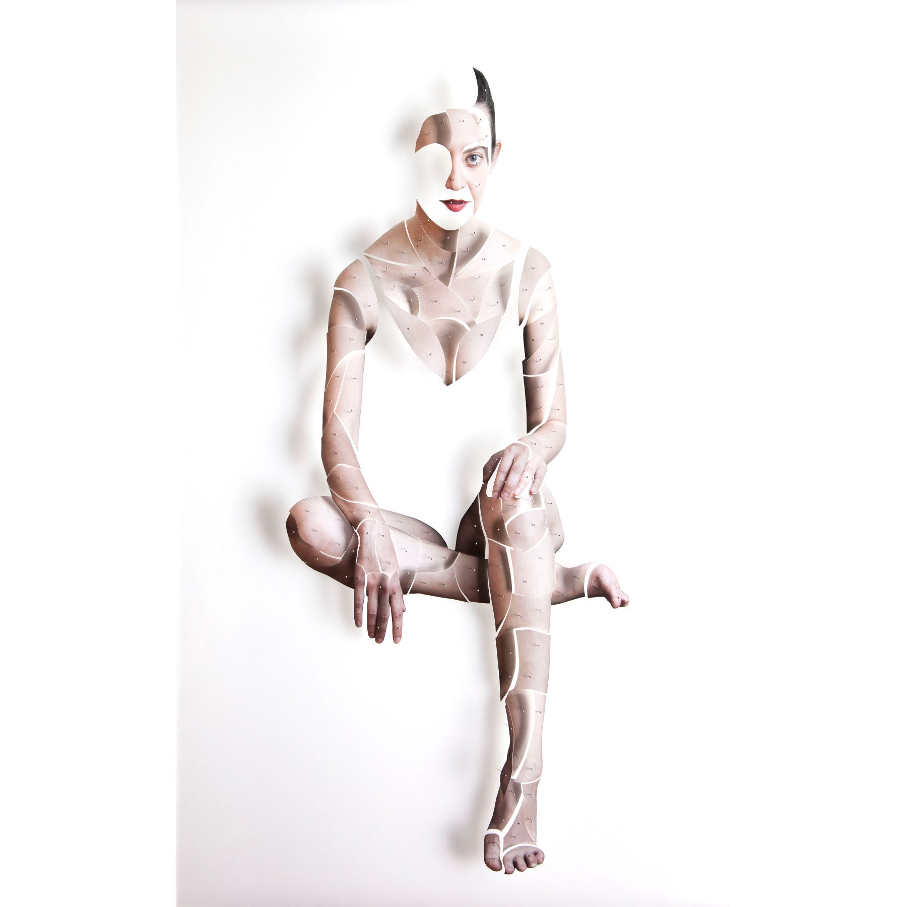 Suspended lines Body XI Photography Artwork By Diana Beltan