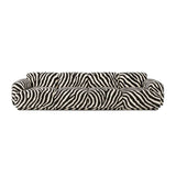 Modular Zebra Print Sofa, Contemporary Designer Furniture
