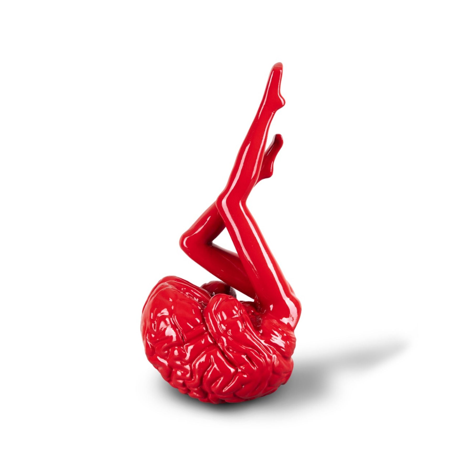 Brain & Legs Series Fiberglass Sculpture