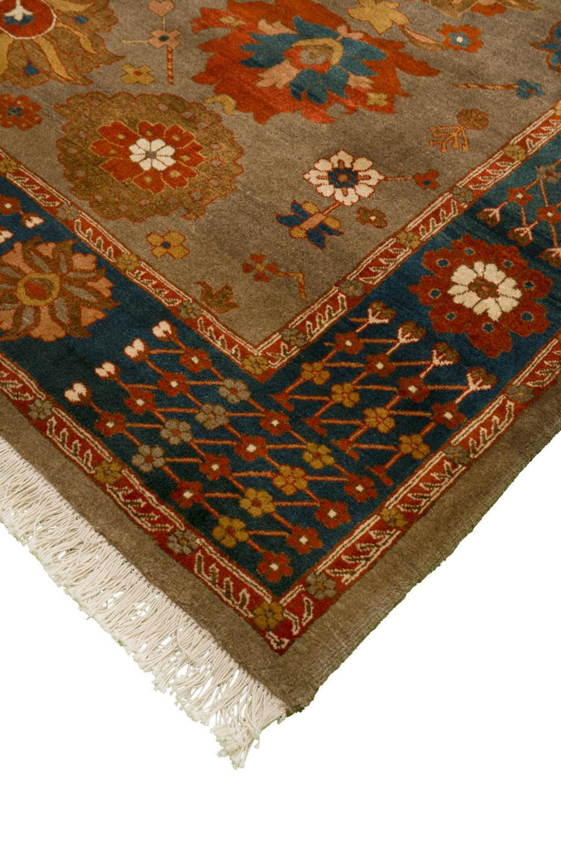 Lagoon Heriz Persian Carpet Wool 195x236 - Authentic Vintage Rugs & Kilims in Dubai