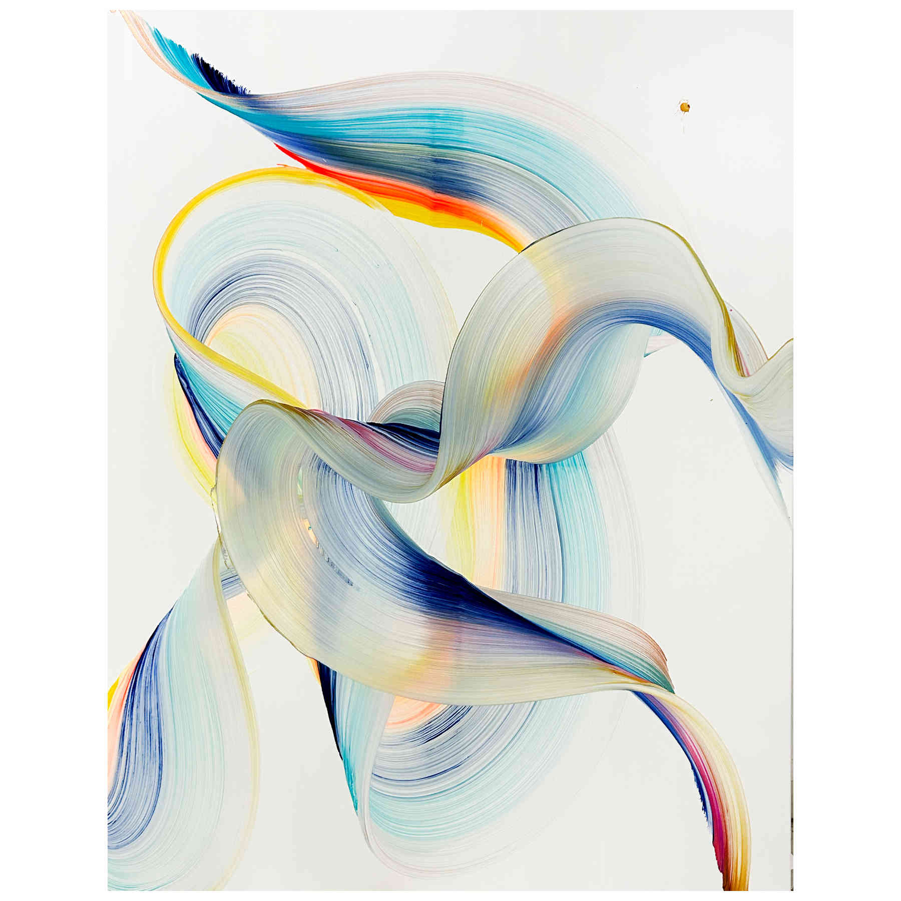 Colorful Abstract Painting By Nikolaos Schizas in Dubai