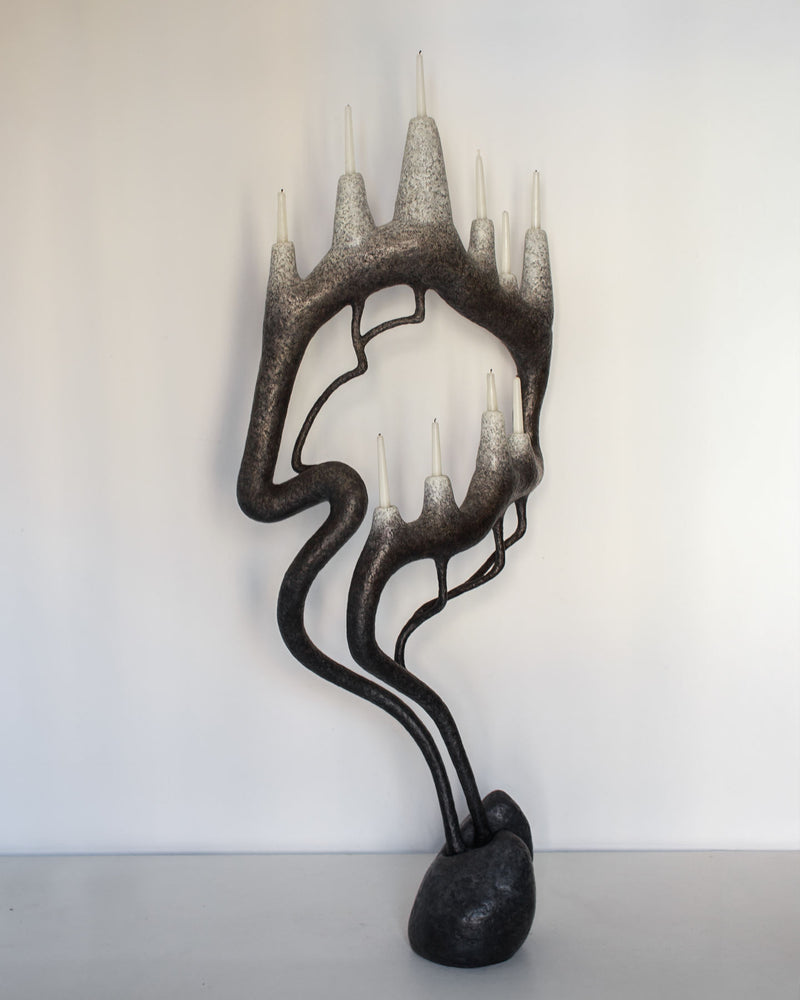 SVECHA Gothic Candelabra Floor Lamp