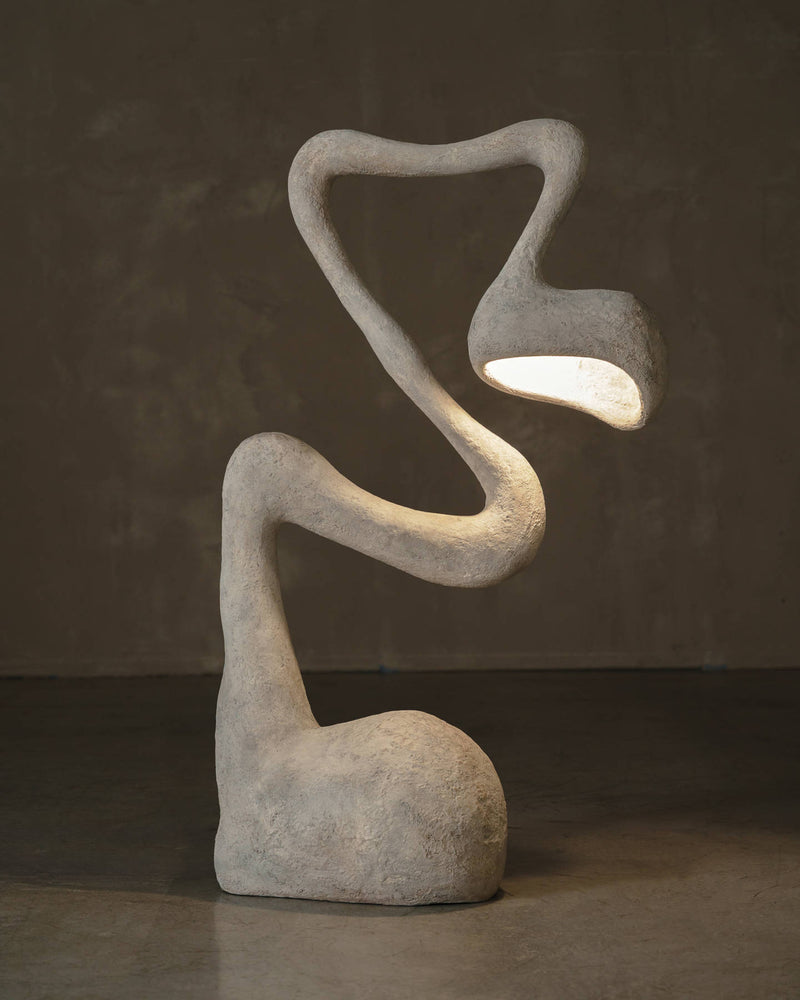ROSTOK White Contemporary Floor Lamp By Pavel Vishnevsky