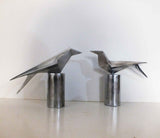 Crow Aluminum Sculpture, Contemporary Animal Art Dubai