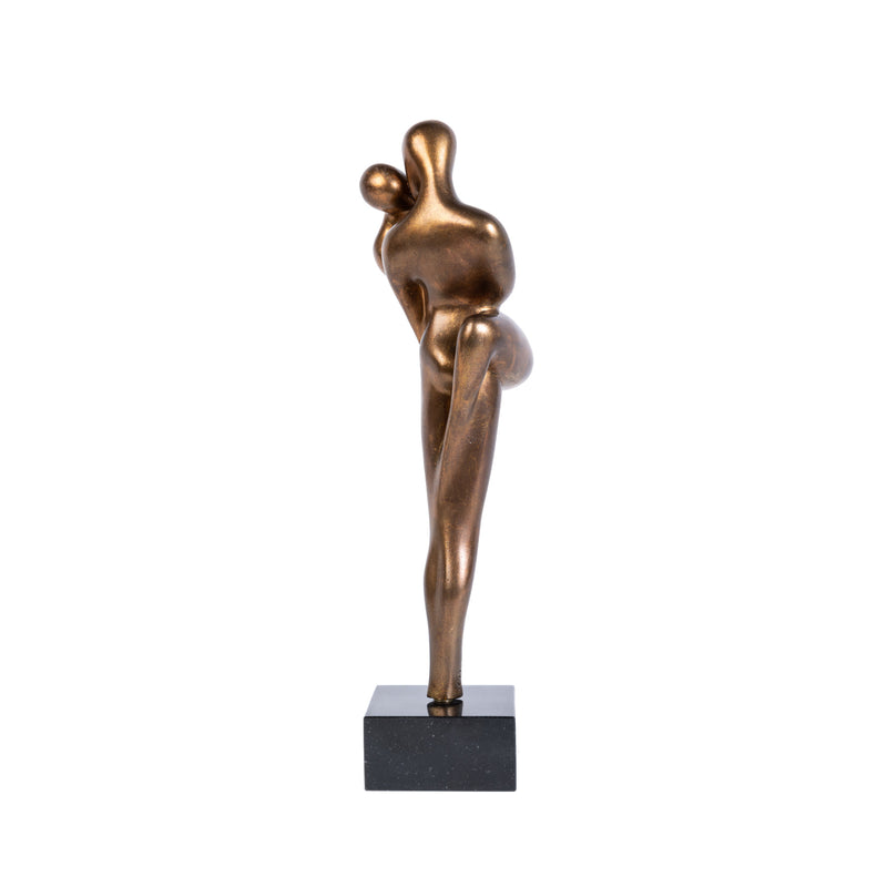DIE LIEBENDEN I Mixed Media Sculpture - Contemporary German Figures By Cordula Dobes