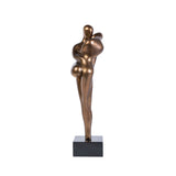 DIE LIEBENDEN I Mixed Media Sculpture - Contemporary German Figures By Cordula Dobes