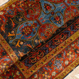 Delestan Heriz Persian Carpet Silk 115x165 - Authentic Vintage Rugs & Kilims in Dubai