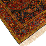 Delestan Heriz Persian Carpet Silk 115x165 - Authentic Vintage Rugs & Kilims in Dubai