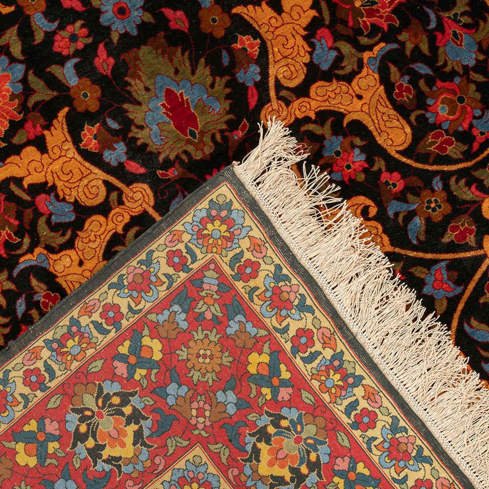 Delvin Heriz Persian Carpet Silk 176x255 - Authentic Vintage Rugs & Kilims, Silk & Wool