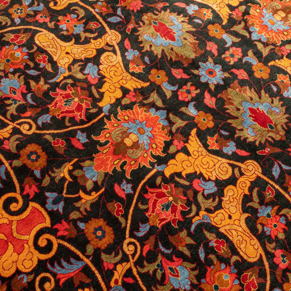 Delvin Heriz Persian Carpet Silk 176x255 - Authentic Vintage Rugs & Kilims, Silk & Wool