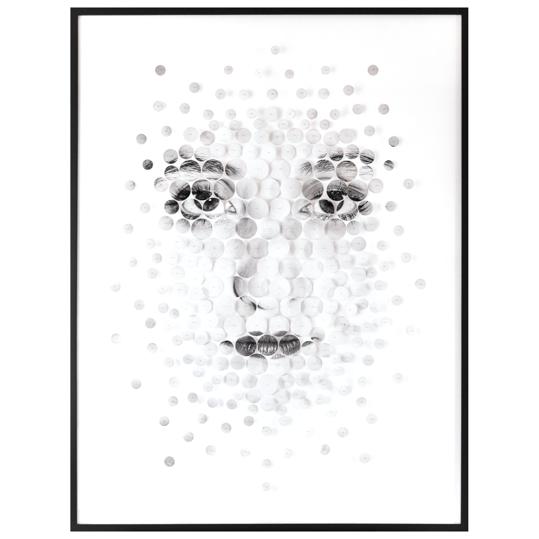 Dimensional Suspended Points XIII Photography Artwork