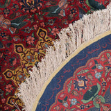 Donya Heriz Persian Carpet Silk 110x110, Authentic Vintage Rugs & Kilims in Dubai